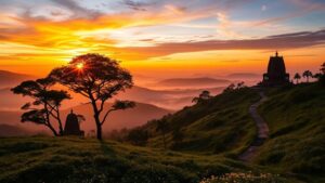 sunrise photography at nandi
