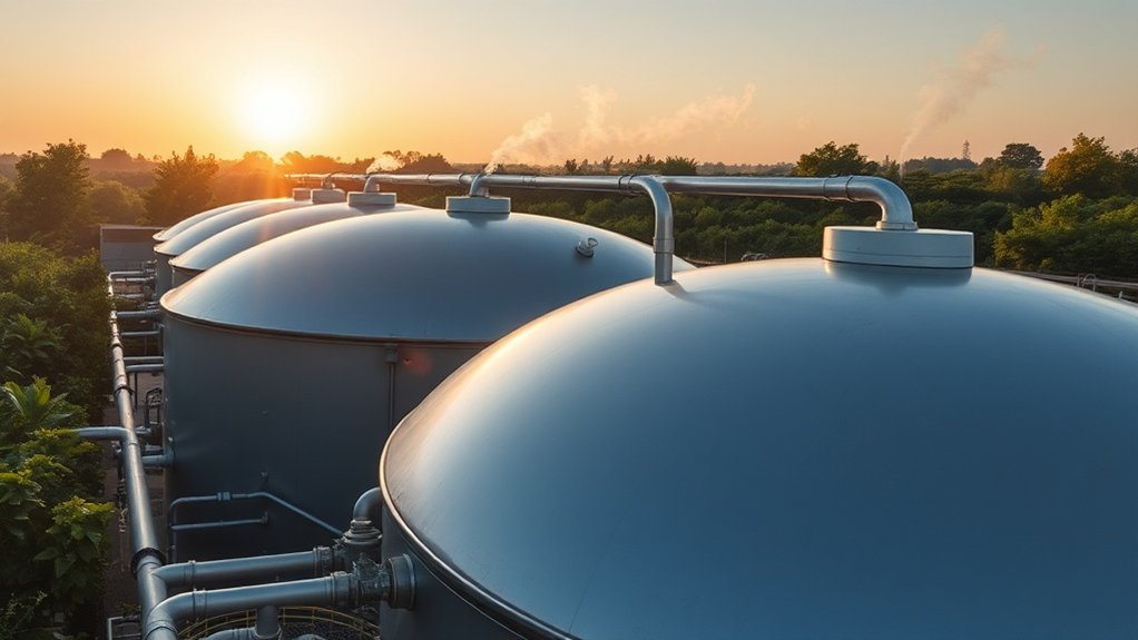 biogas collection and storage