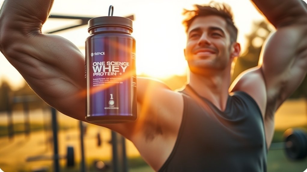 muscle recovery through protein